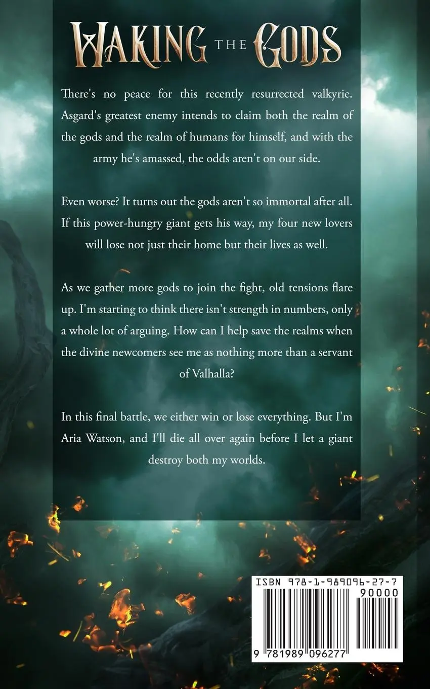 Rückseite: 9781989096277 | Waking the Gods | Eva Chase | Taschenbuch | Englisch | 2019
