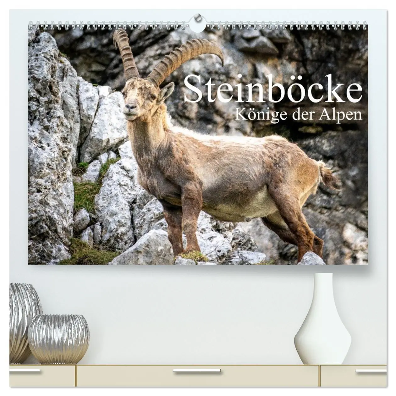 Cover: 9783457476277 | Steinböcke - Majestätische Tiere der Alpen (hochwertiger Premium...