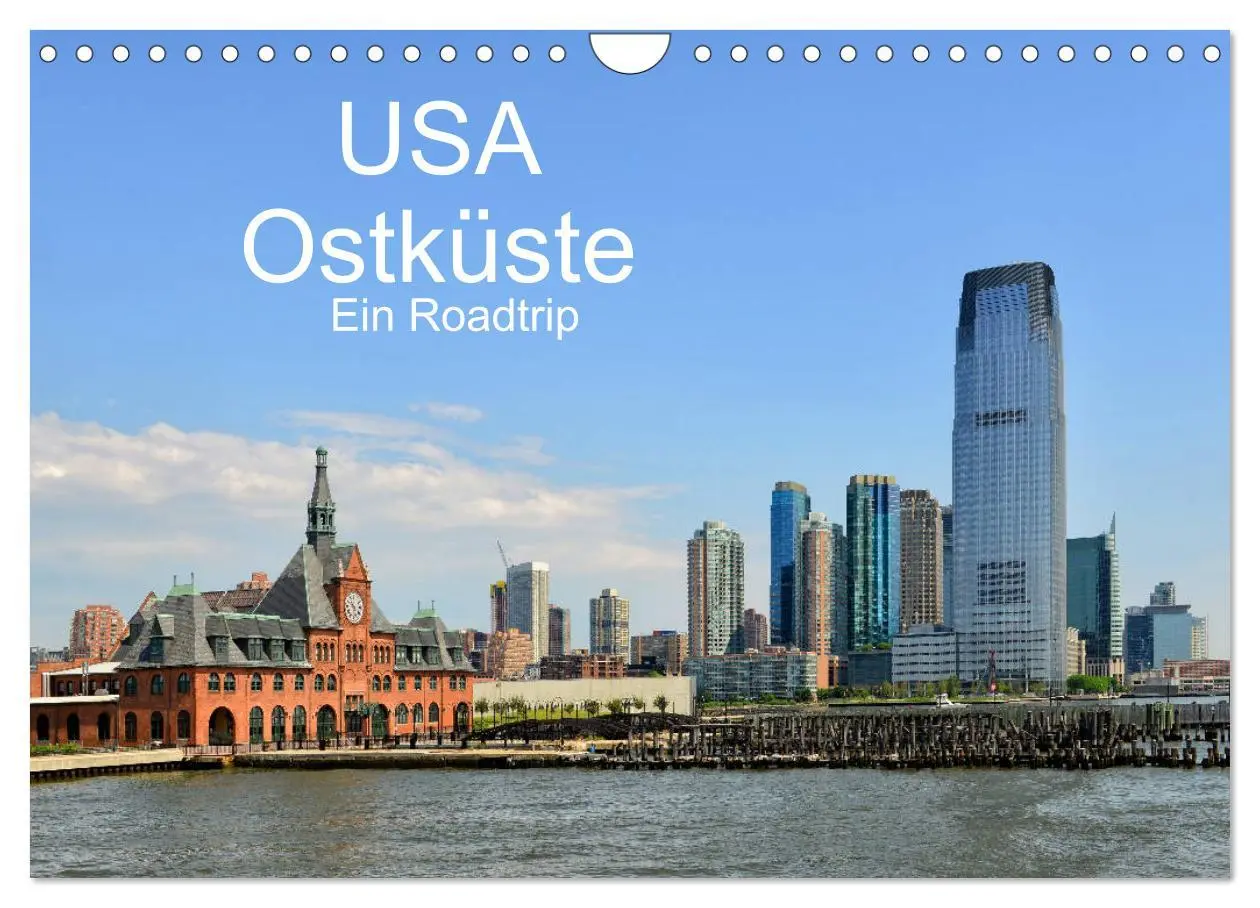 Cover: 9783457926277 | USA Ostküste Ein Road Trip (Wandkalender 2026 DIN A4 quer),...