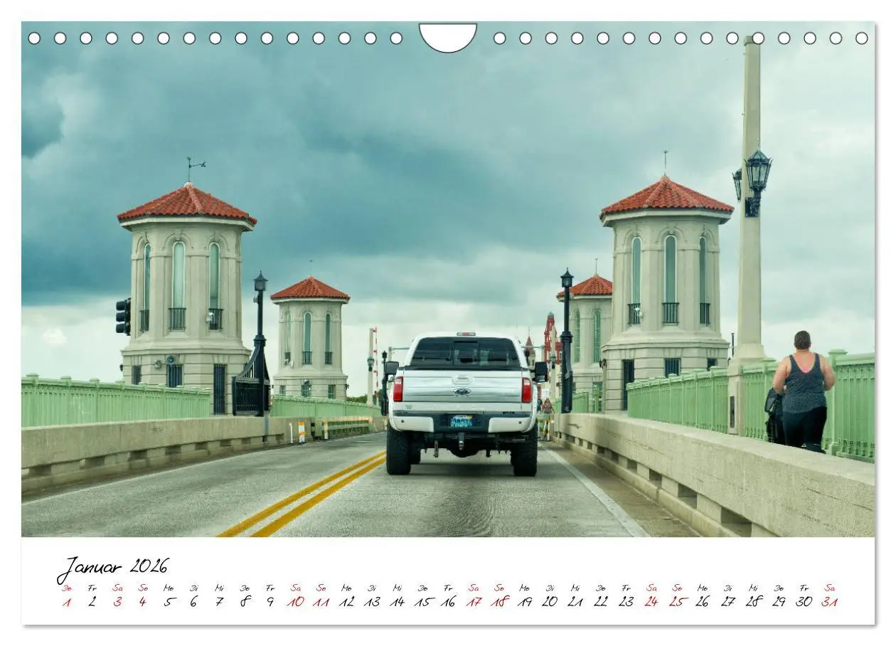 Bild: 9783457926277 | USA Ostküste Ein Road Trip (Wandkalender 2026 DIN A4 quer),...