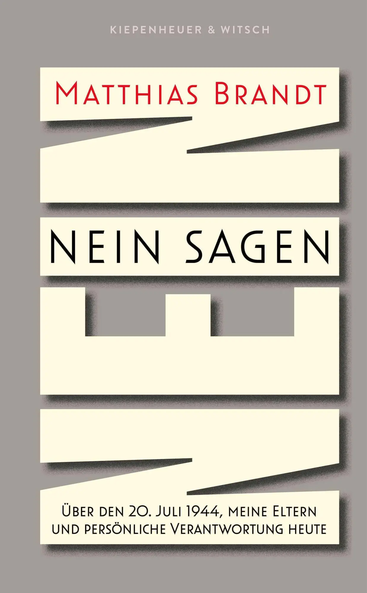 Cover: 9783462016277 | Nein sagen | Matthias Brandt | Buch | 128 S. | Deutsch | 2026