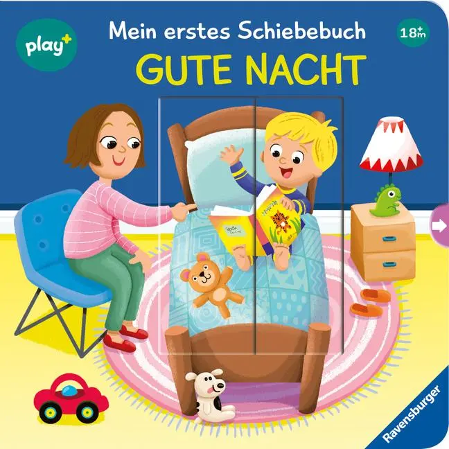 Cover: 9783473456277 | Play+ Mein erstes Schiebebuch Gute Nacht - ab 18 Monate | Maria Höck