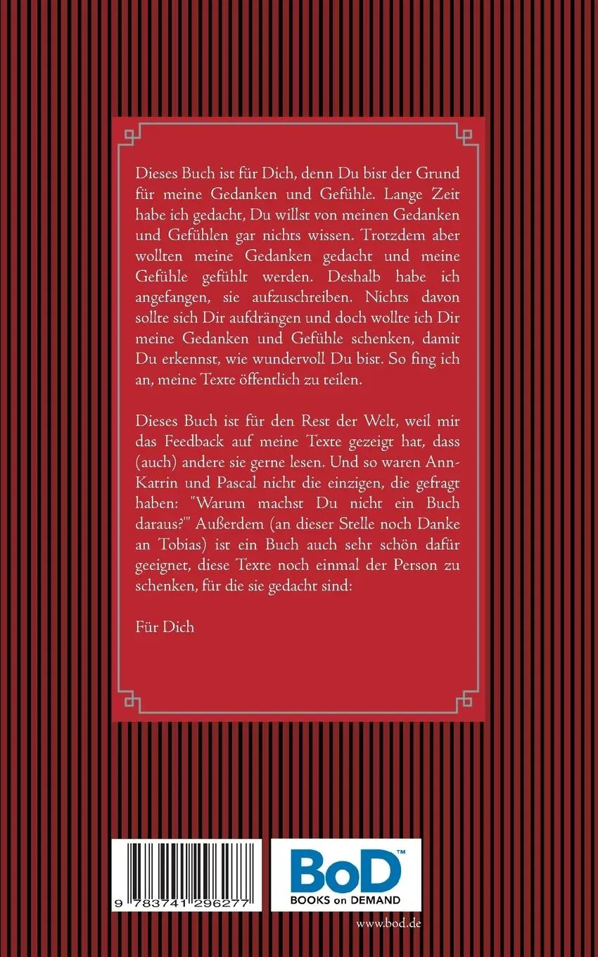 Rückseite: 9783741296277 | Für Dich | ...und den Rest der Welt | Jens Ewers | Taschenbuch | 2019