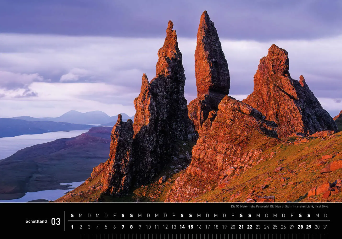 Bild: 9783968556277 | Schottland Premiumkalender 2026 | Hartmut Krinitz | Kalender | Deutsch
