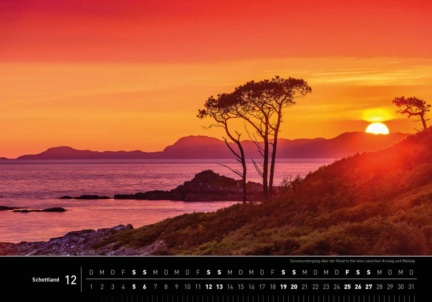 Bild: 9783968556277 | Schottland Premiumkalender 2026 | Hartmut Krinitz | Kalender | Deutsch