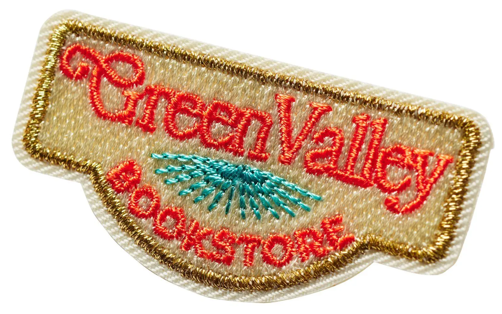 Bild: 4251693906377 | Leseglück-Anstecker 'Green Valley Bookstore' | Lilly Lucas | 1 S.