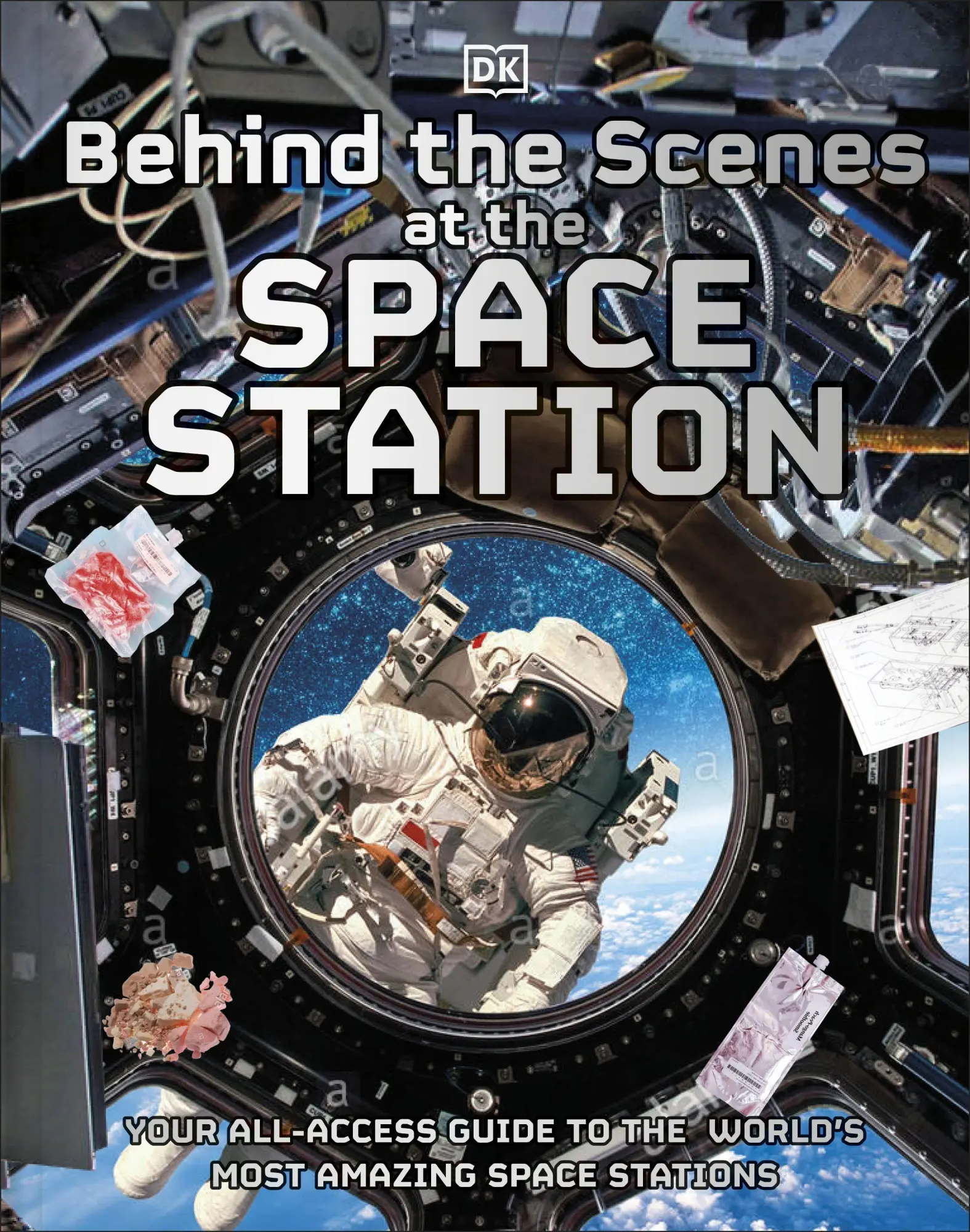 Cover: 9780241536377 | Behind the Scenes at the Space Station | Experience Life in Space | DK