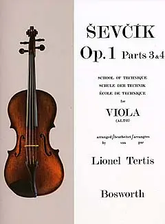 Cover: 9781847726377 | School of Technique Parts 3 and 4 | Sevcik Viola Studies | Sevcik