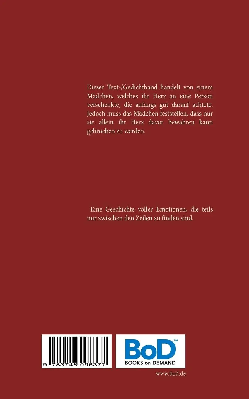 Rückseite: 9783746096377 | Vom Mädchen, das ihr Herz verschenkte | Mariel Pichmann | Taschenbuch