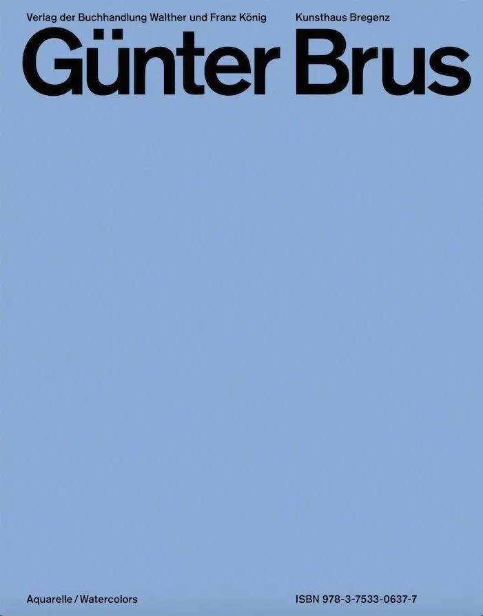 Cover: 9783753306377 | Günter Brus. Aquarelle / Watercolors | Kunsthaus Bregenz | Trummer