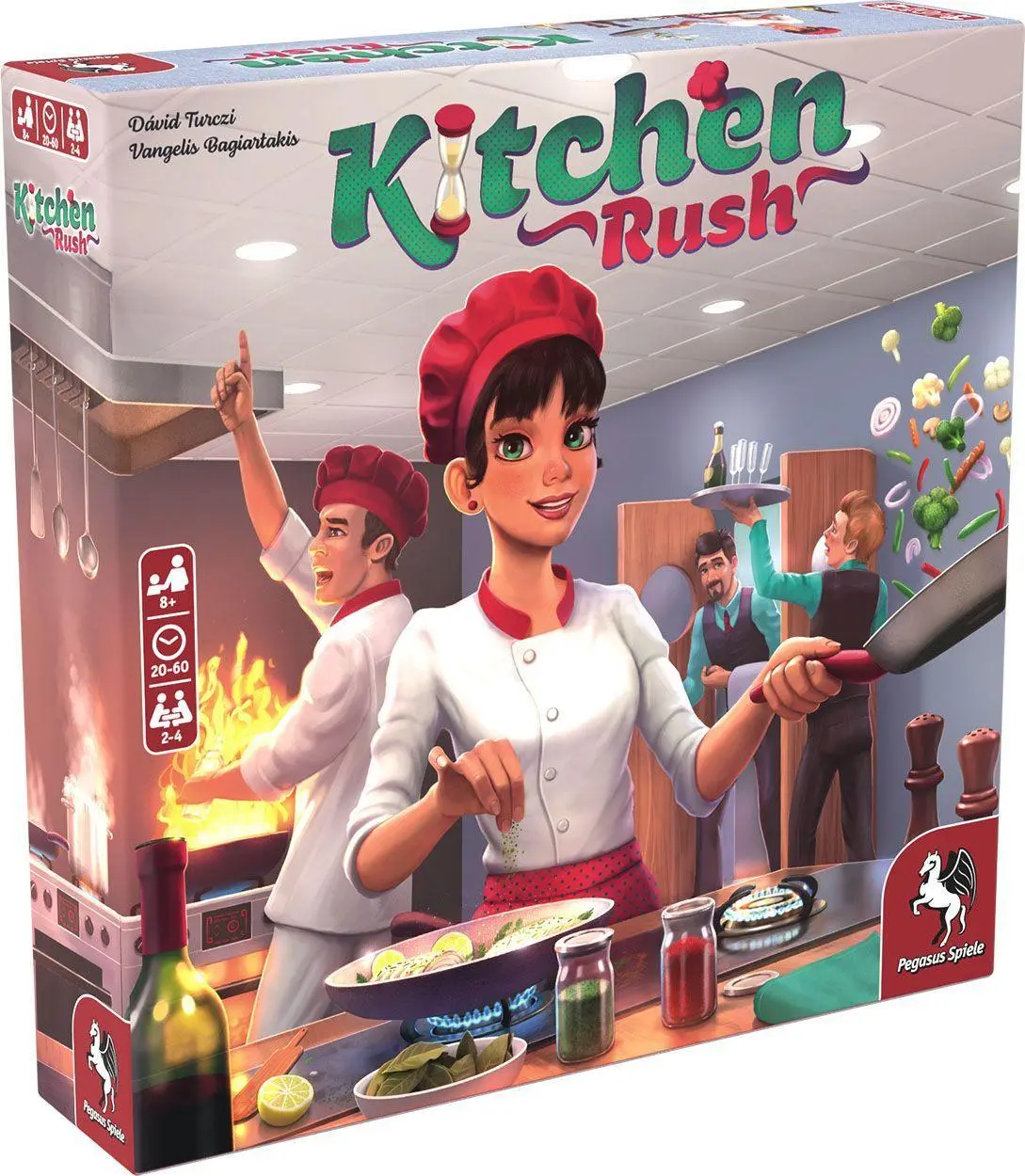 Cover: 4250231726477 | Kitchen Rush (English Edition) | David Turczi | Spiel | Brettspiel