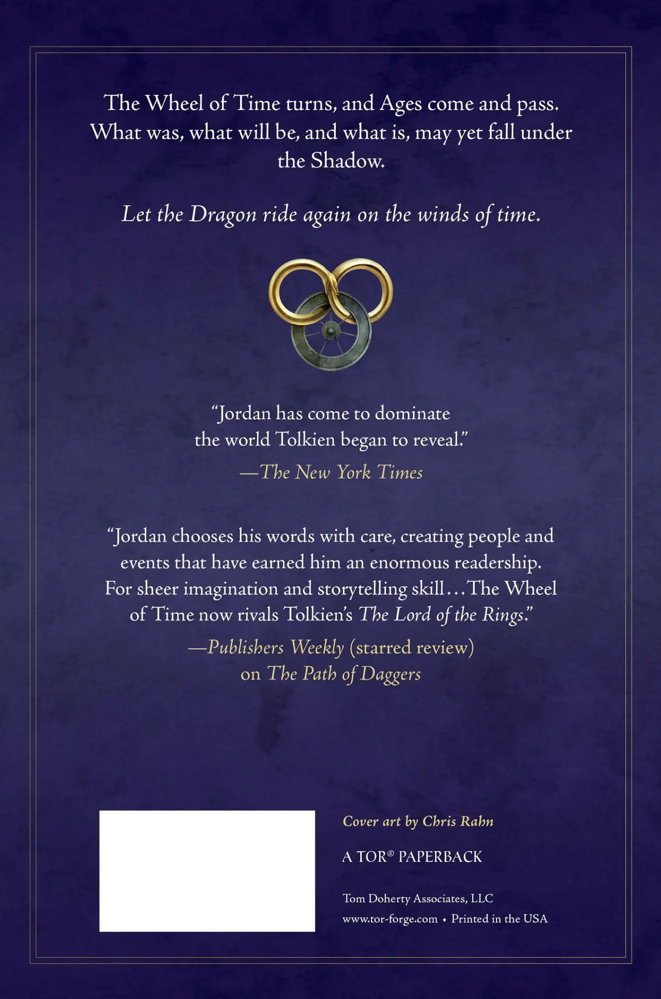 Rückseite: 9780765336477 | Path of Daggers | Robert Jordan | Taschenbuch | Englisch | 2013