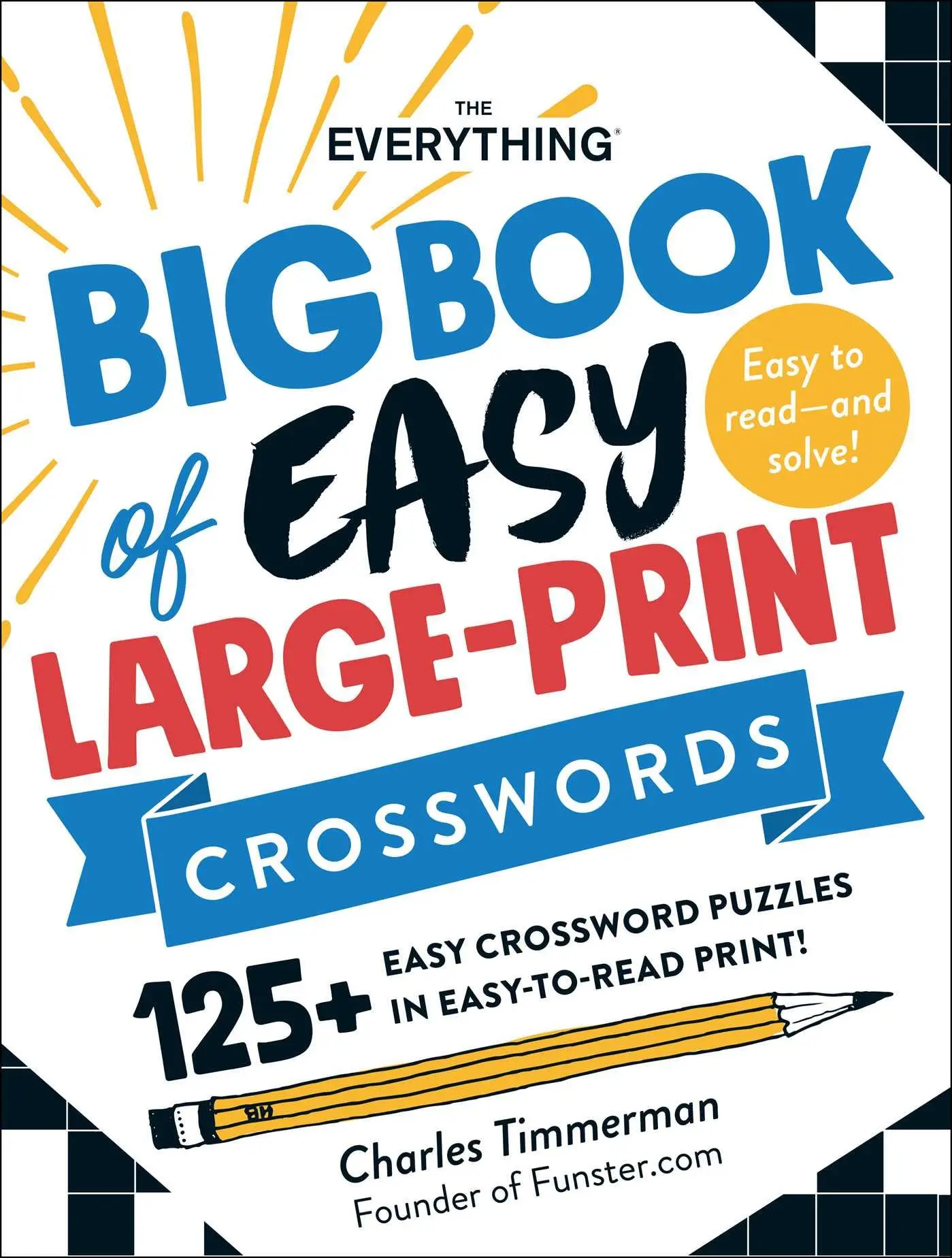 Cover: 9781507216477 | The Everything Big Book of Easy Large-Print Crosswords: 125+ Easy...