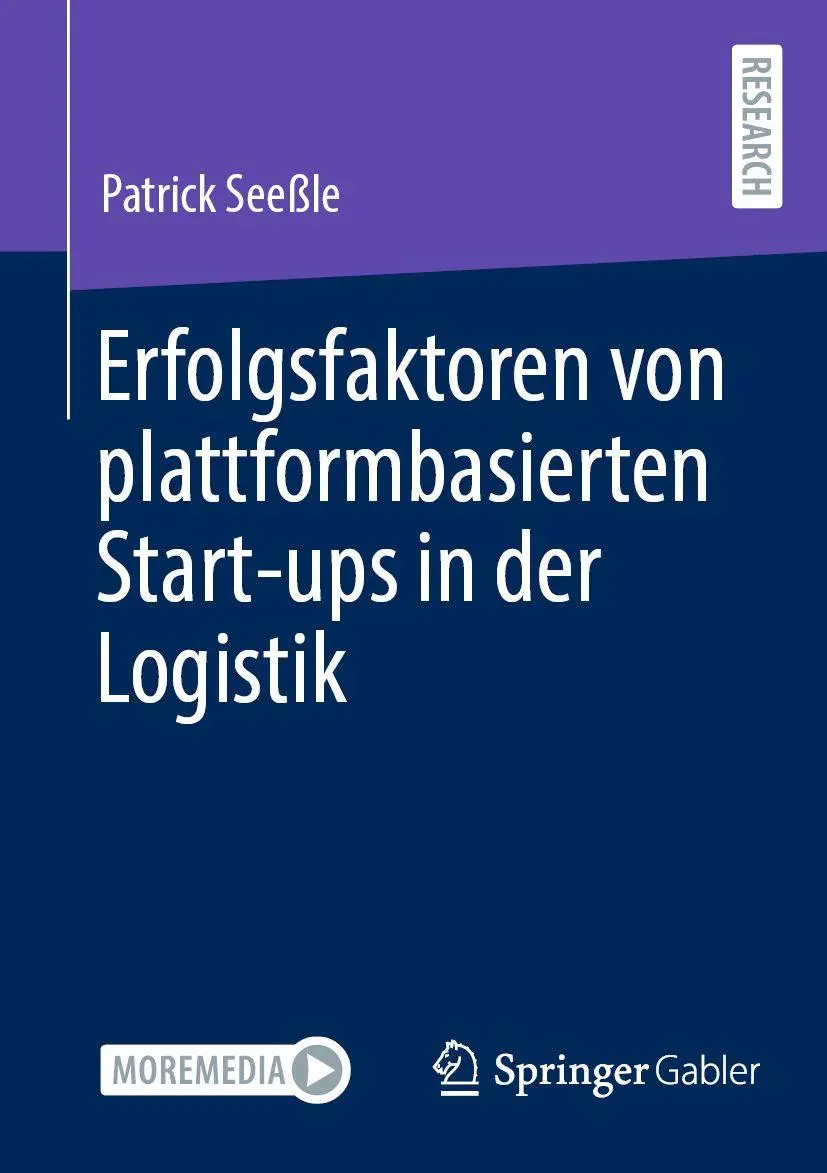Cover: 9783658356477 | Erfolgsfaktoren von plattformbasierten Start-ups in der Logistik
