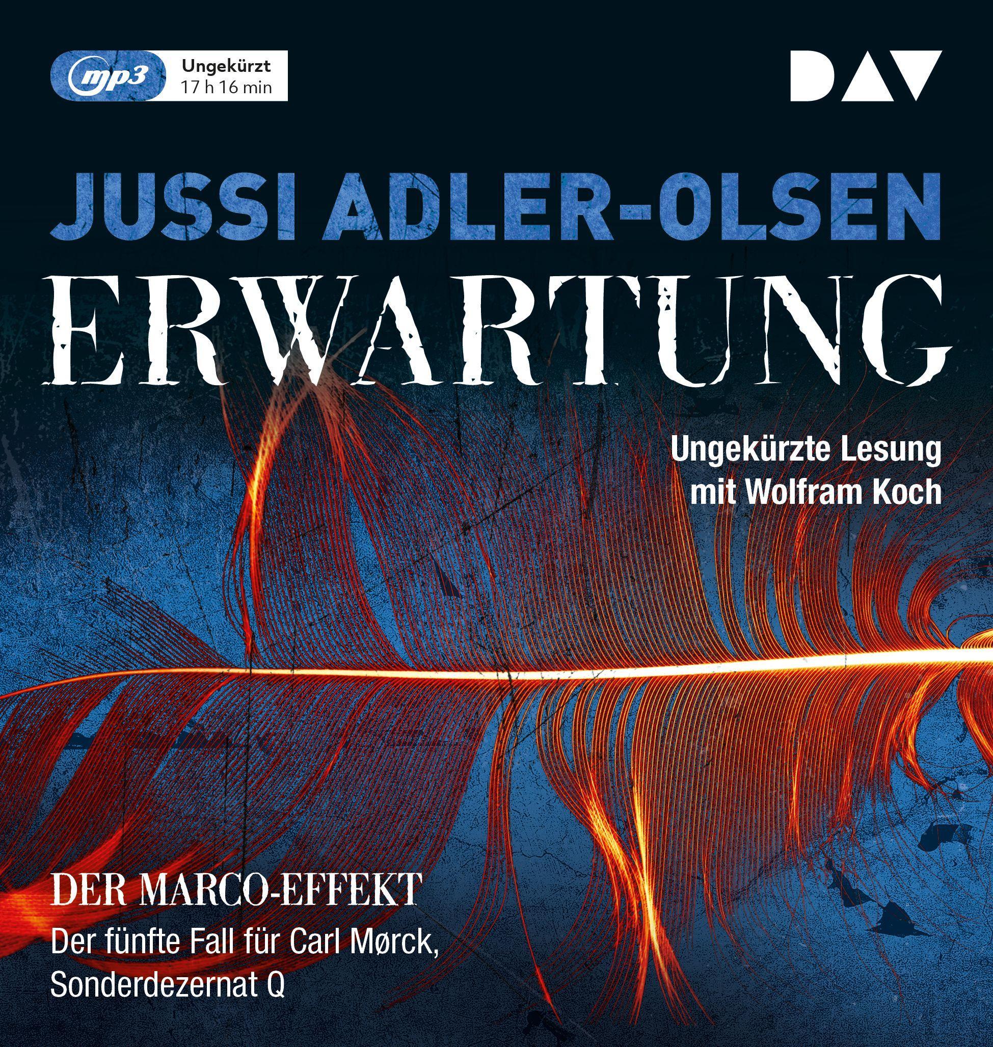 Cover: 9783742406477 | Erwartung | Ungekürzte Lesung mit Wolfram Koch | Jussi Adler-Olsen