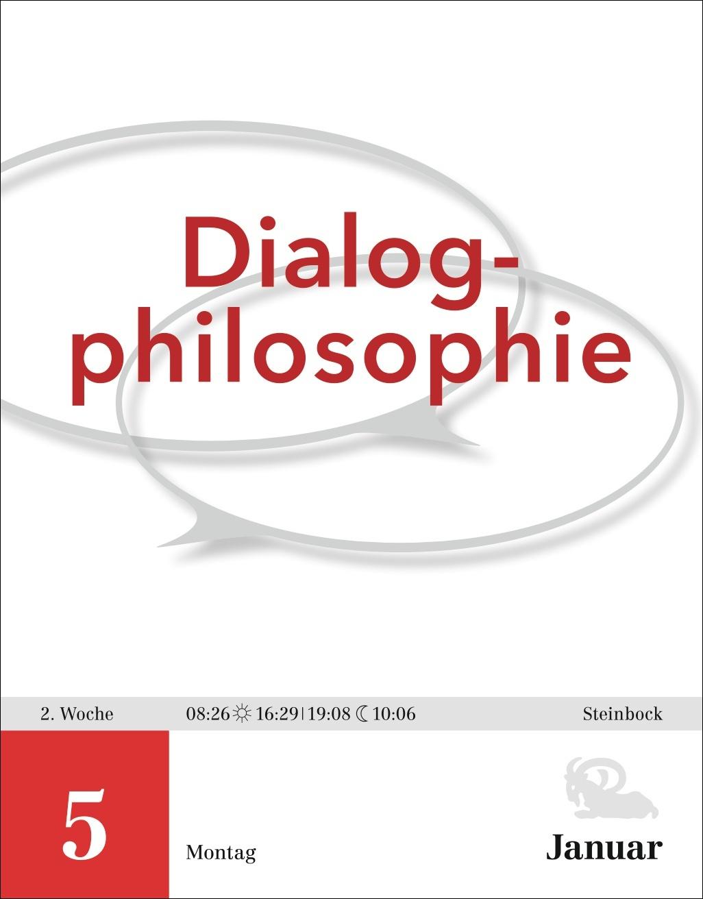 Bild: 9783840036477 | Der Philosophie-Kalender Tagesabreißkalender 2026 | Hattstein (u. a.)