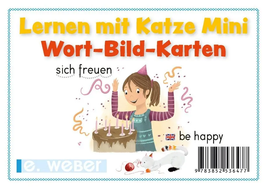 Cover: 9783852536477 | Lernen mit Katze Mini - Wort-Bild-Karten | Box | Deutsch | 2020