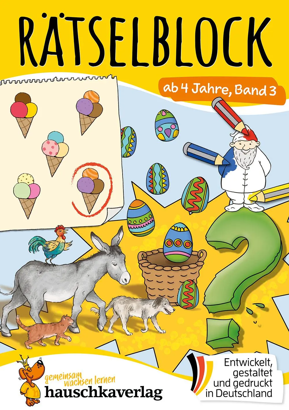 Cover: 9783881006477 | Rätselblock ab 4 Jahre - Band 3 | Agnes Spiecker | Taschenbuch | 64 S. Cover: 9783881006477 | Rätselblock ab 4 Jahre - Band 3 | Agnes Spiecker | Taschenbuch | 64 S.