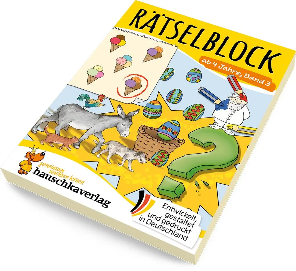 Bild: 9783881006477 | Rätselblock ab 4 Jahre - Band 3 | Agnes Spiecker | Taschenbuch | 64 S. Bild: 9783881006477 | Rätselblock ab 4 Jahre - Band 3 | Agnes Spiecker | Taschenbuch | 64 S.