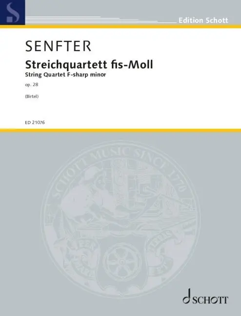 Streichquartett fis-Moll