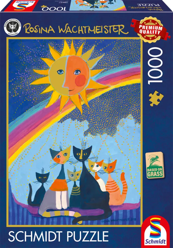 Cover: 4001504586577 | Im Goldregen | Puzzles Rosina Wachtmeister 1.000 Teile mit Goldfolie