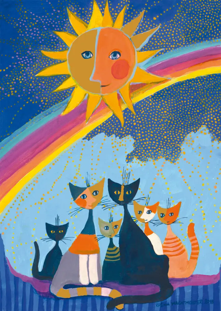 Bild: 4001504586577 | Im Goldregen | Puzzles Rosina Wachtmeister 1.000 Teile mit Goldfolie