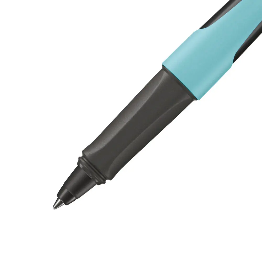 Bild: 4006381616577 | Kugelschreiber, STABILO Flow, hellblau/schwarz | In Karton | Deutsch