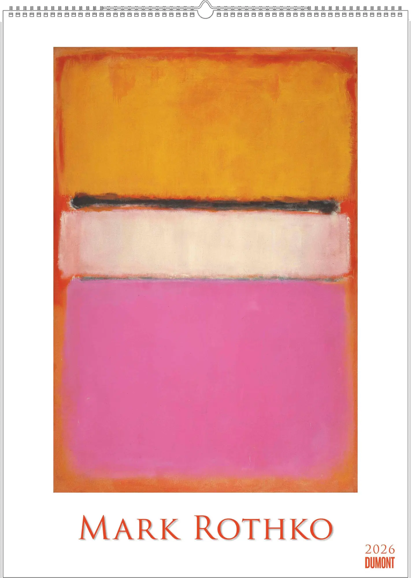 Cover: 4069095006577 | Mark Rothko 2026 - Kunst-Kalender - Poster-Kalender - 50x70 | Kalender