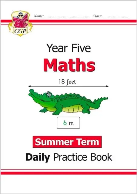 Cover: 9781789086577 | KS2 Maths Year 5 Daily Practice Book: Summer Term | Cgp Books | Buch