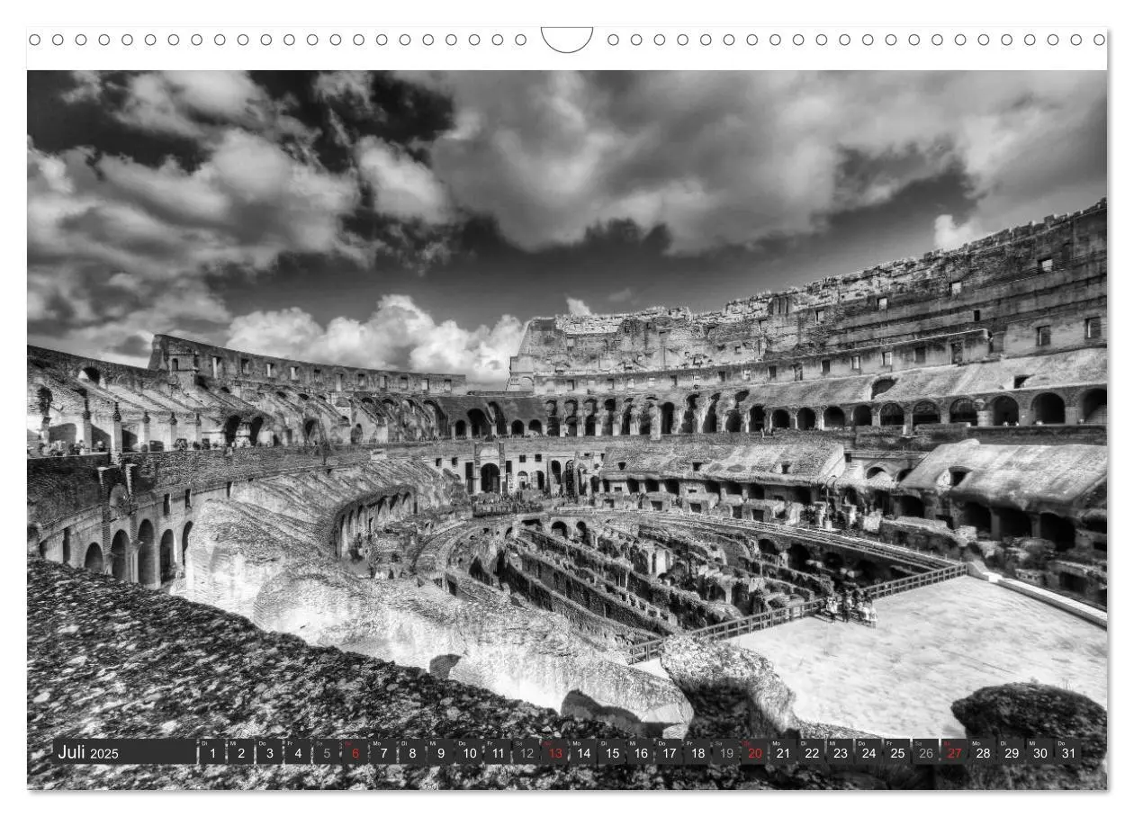 Bild: 9783435806577 | ROM (Wandkalender 2025 DIN A3 quer), CALVENDO Monatskalender | Rupp