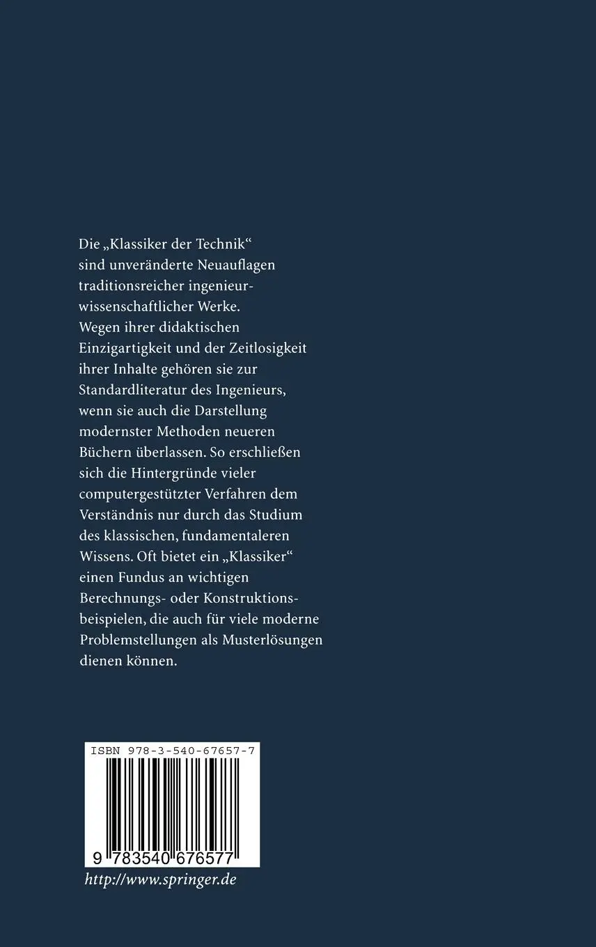 Rückseite: 9783540676577 | Kerbspannungslehre | Heinz Neuber | Buch | xi | Deutsch | 2000