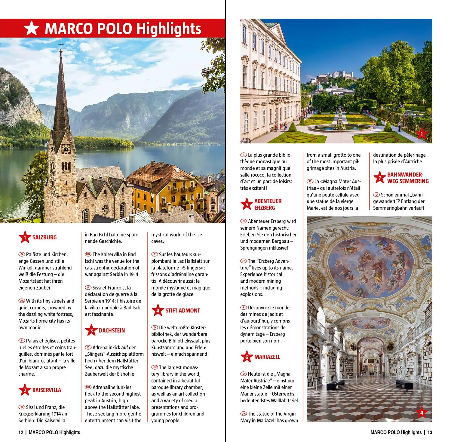 Bild: 9783575016577 | MARCO POLO Regionalkarte Österreich 02 Salzburg, Kärnten,...