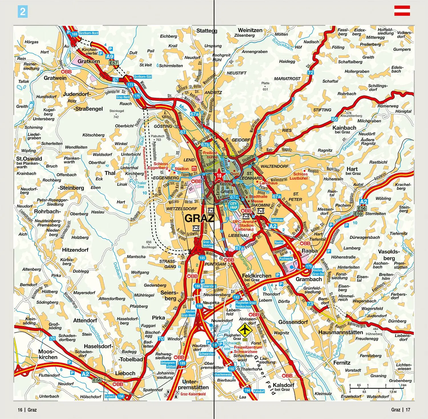 Bild: 9783575016577 | MARCO POLO Regionalkarte Österreich 02 Salzburg, Kärnten,...