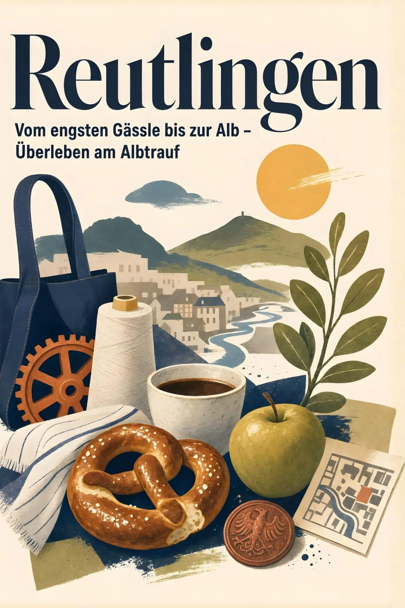 Cover: 9783696106577 | Reutlingen | Vom engsten Gässle bis zur Alb - Überleben am Albtrauf