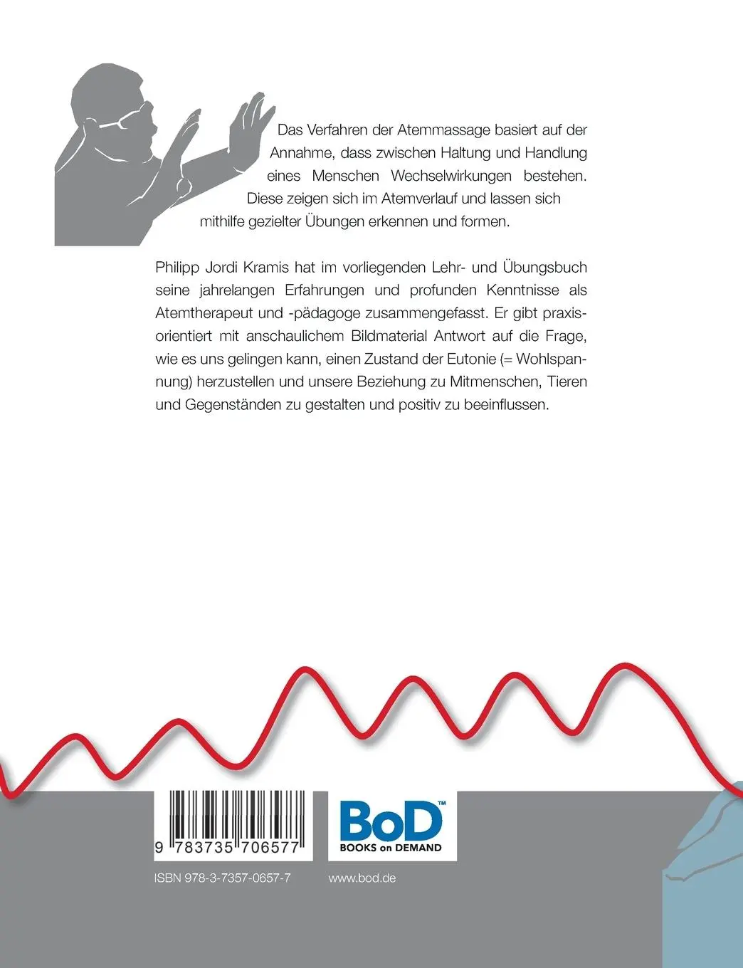 Rückseite: 9783735706577 | Atemmassage | Ein Lehr- und Übungsbuch | Philipp Jordi Kramis | Buch