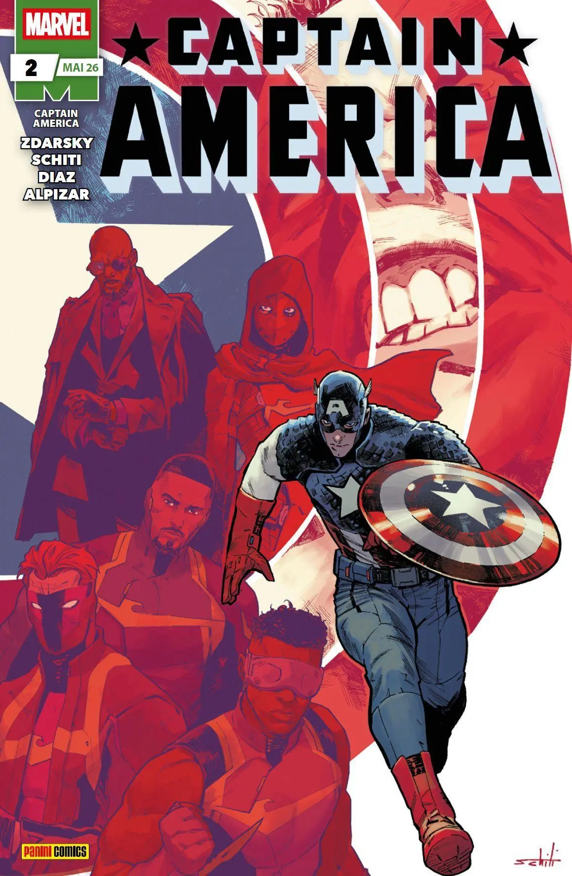 Cover: 9783741646577 | Captain America (2. Serie) | Bd. 2 | Chip Zdarsky (u. a.) | Buch