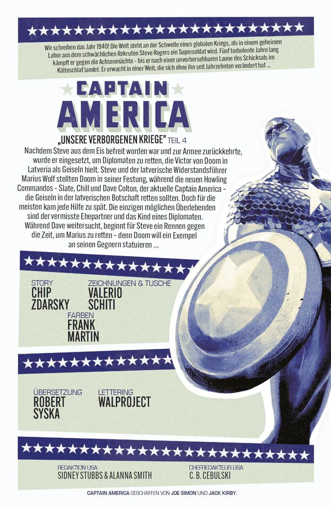 Bild: 9783741646577 | Captain America (2. Serie) | Bd. 2 | Chip Zdarsky (u. a.) | Buch