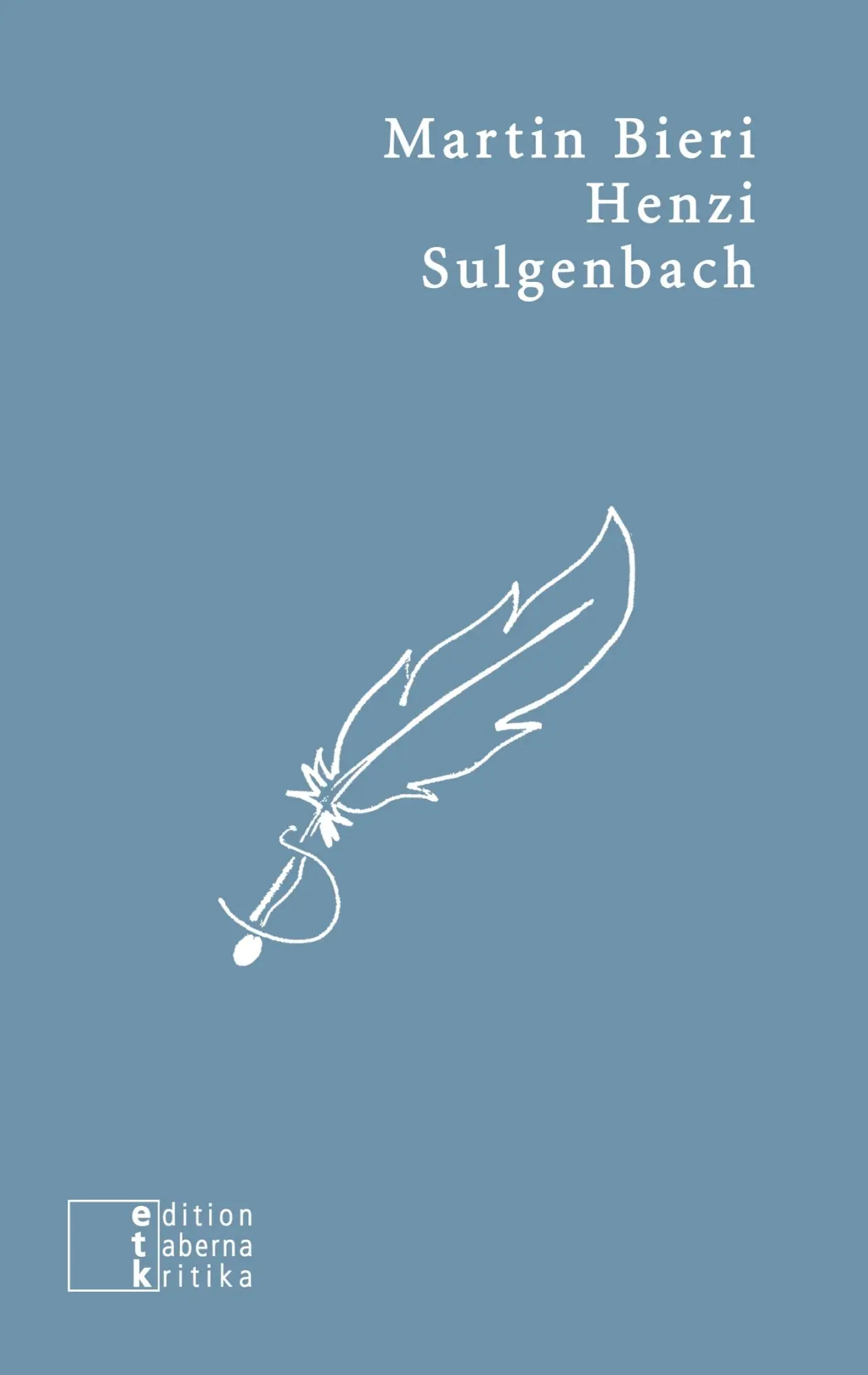 Cover: 9783905846577 | Henzi Sulgenbach | Ein Lessing-Implantat | Martin Bieri | Taschenbuch