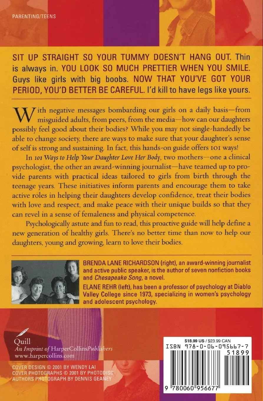 Rückseite: 9780060956677 | 101 WAYS TO HELP YR DAUGHTE PB | Brenda Lane Richardson | Taschenbuch