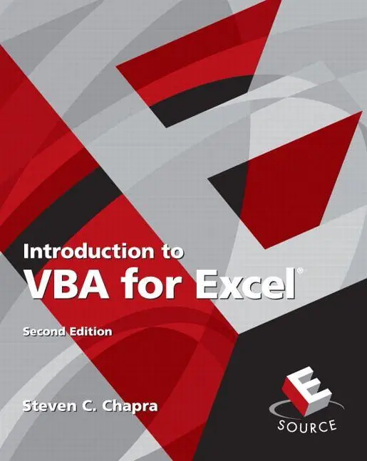 Cover: 9780132396677 | Introduction to VBA for Excel | Steven Chapra (u. a.) | Taschenbuch