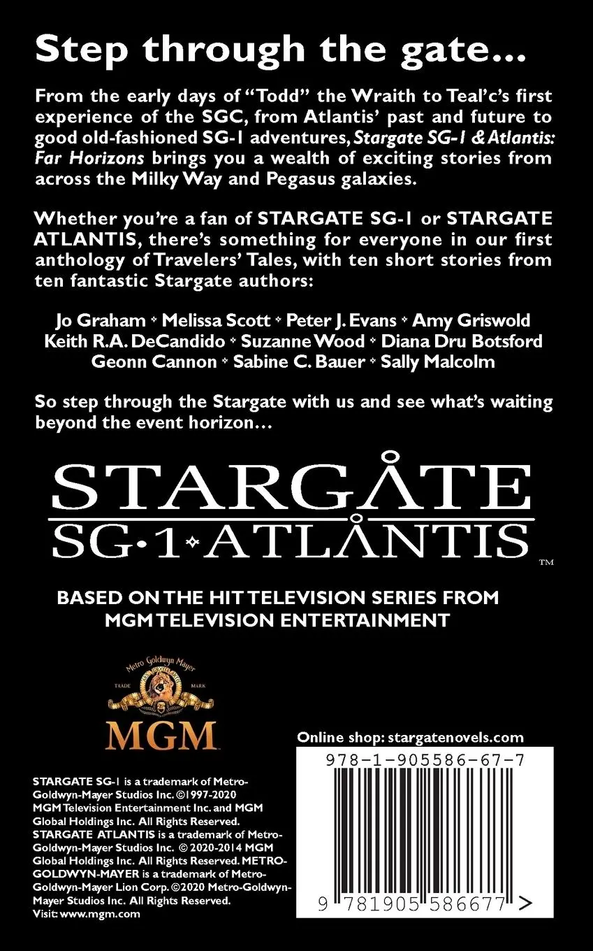 Rückseite: 9781905586677 | STARGATE SG-1 &amp; STARGATE ATLANTIS Far Horizons | Sally Malcolm | Buch