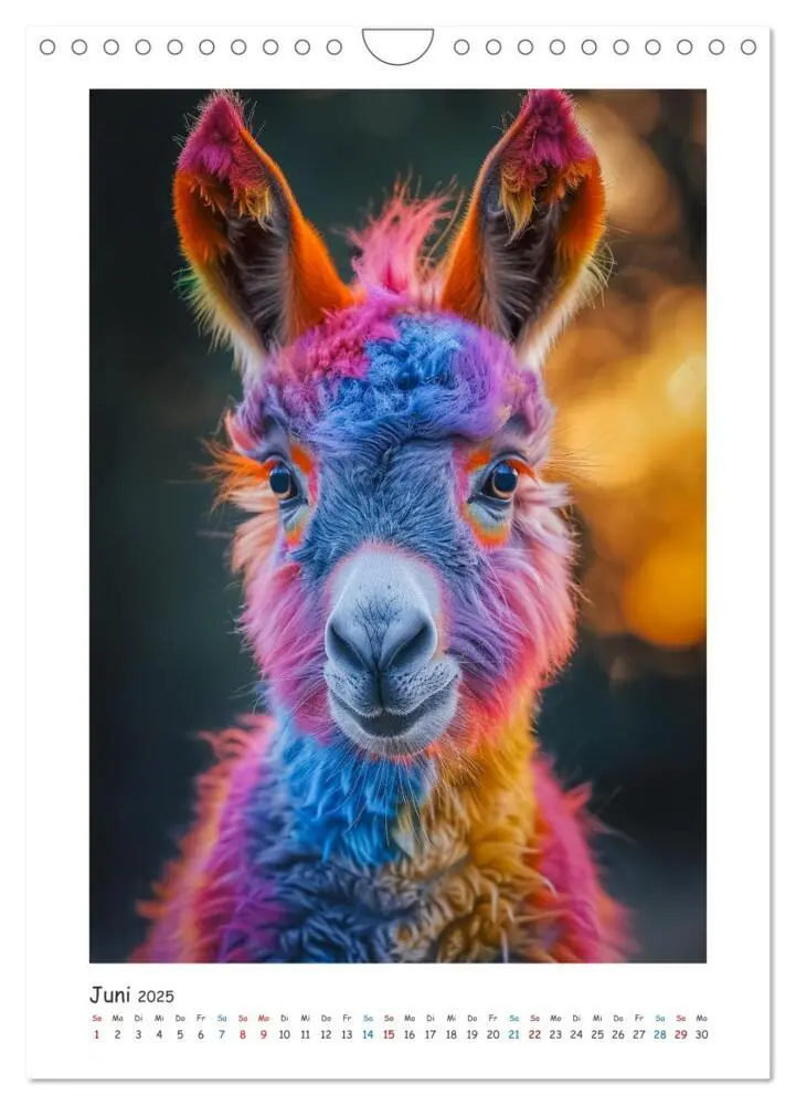 Bild: 9783435726677 | Lustige Esel (Wandkalender 2025 DIN A4 hoch), CALVENDO Monatskalender