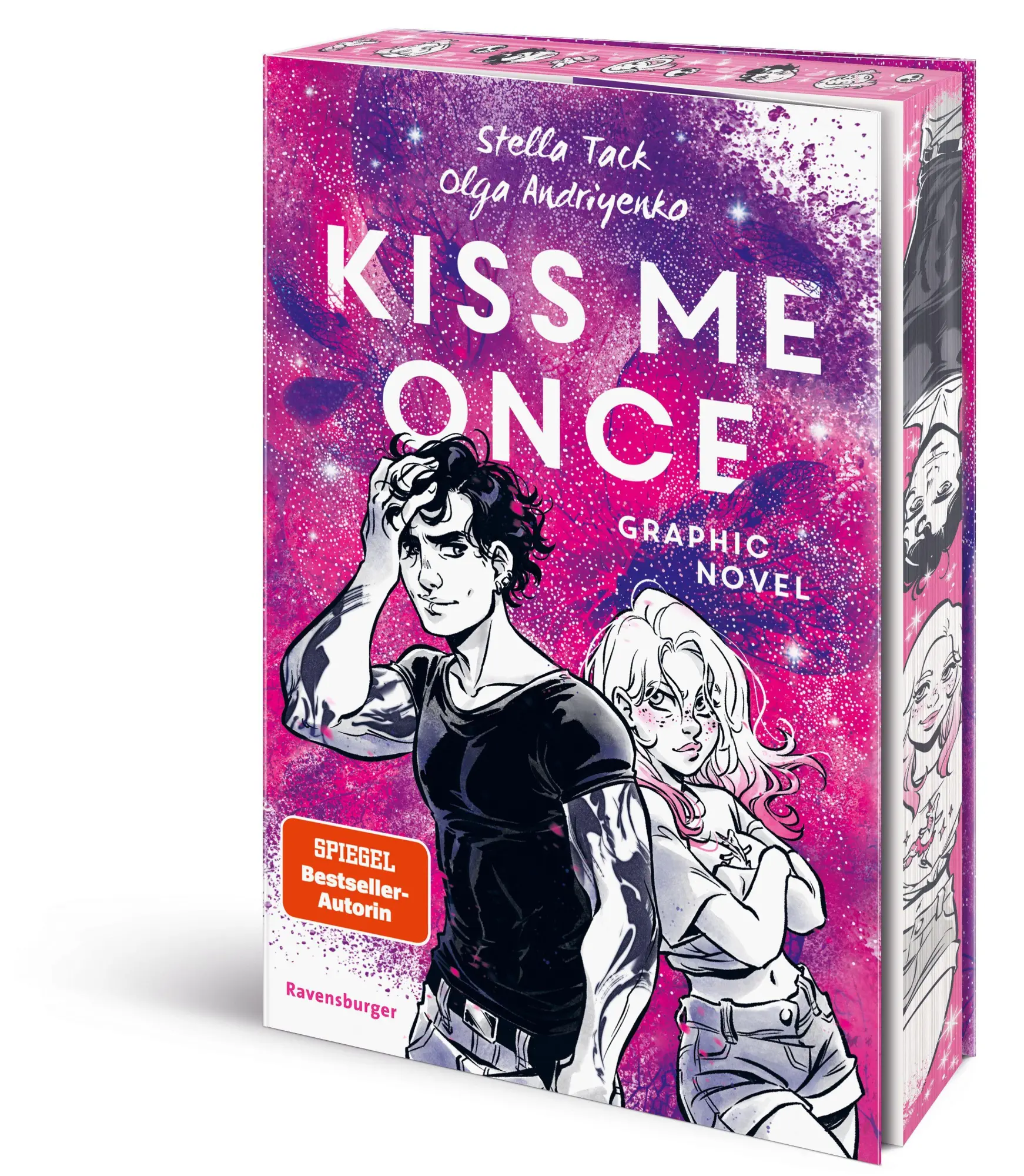 Cover: 9783473586677 | Kiss Me Once: Die Graphic Novel (Kiss the Bodygard, 1) | Stella Tack