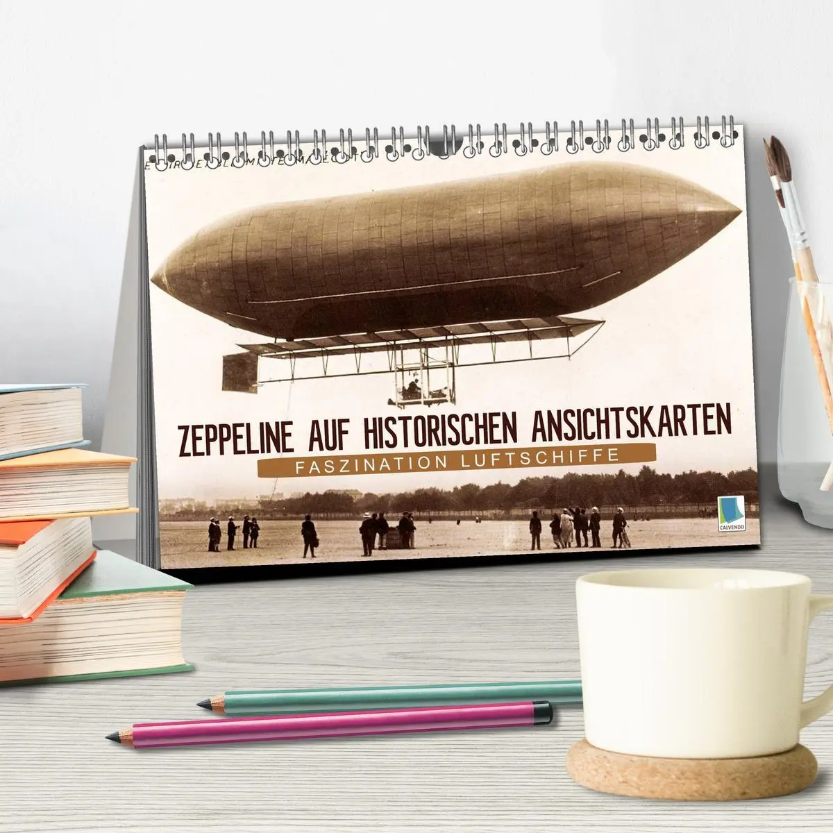 Bild: 9783516216677 | Faszination Luftschiffe - Zeppeline auf historischen Ansichtskarten...