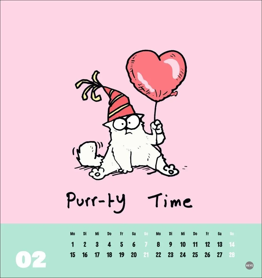 Bild: 9783756416677 | Simons Katze Postkartenkalender 2027 | Simon Tofield | Kalender | 2027