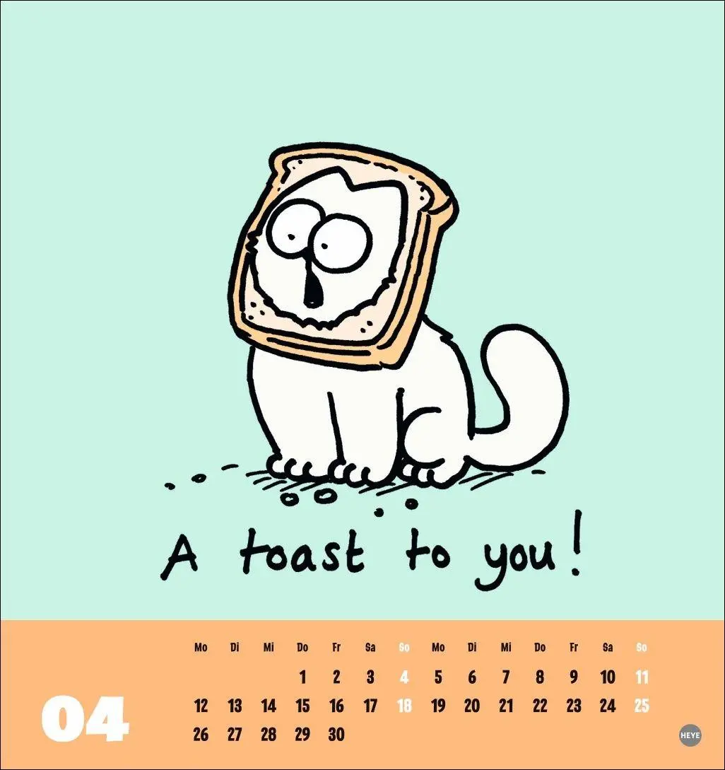 Bild: 9783756416677 | Simons Katze Postkartenkalender 2027 | Simon Tofield | Kalender | 2027