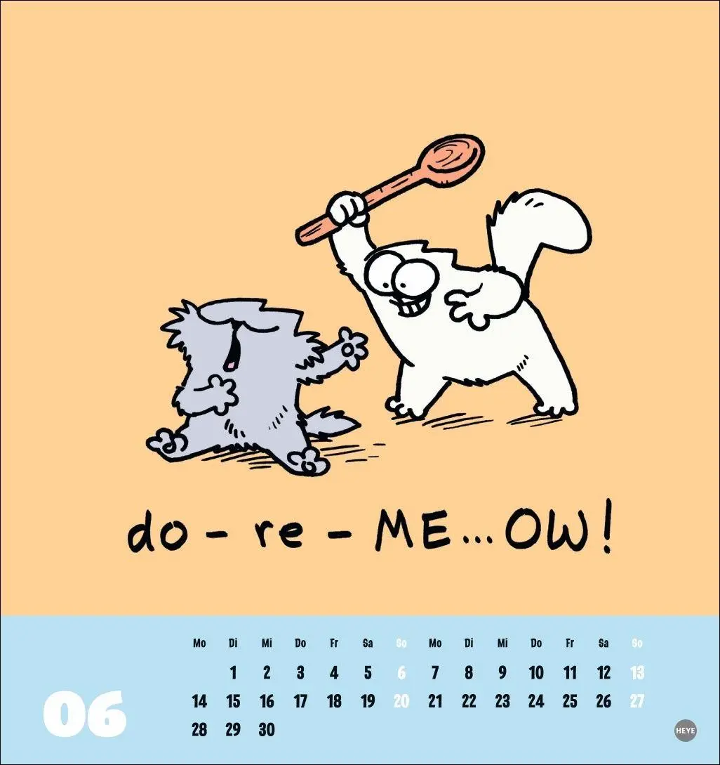 Bild: 9783756416677 | Simons Katze Postkartenkalender 2027 | Simon Tofield | Kalender | 2027