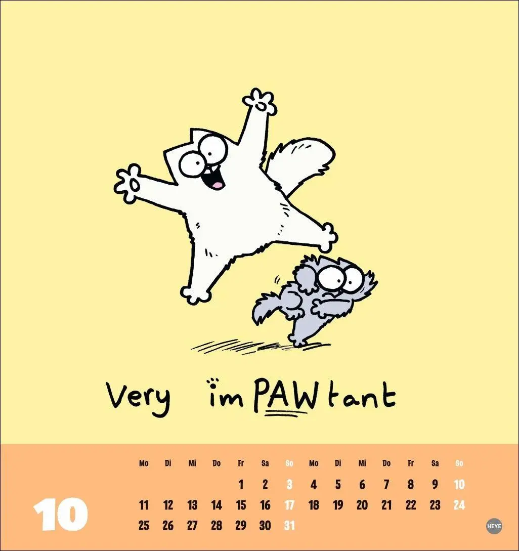 Bild: 9783756416677 | Simons Katze Postkartenkalender 2027 | Simon Tofield | Kalender | 2027