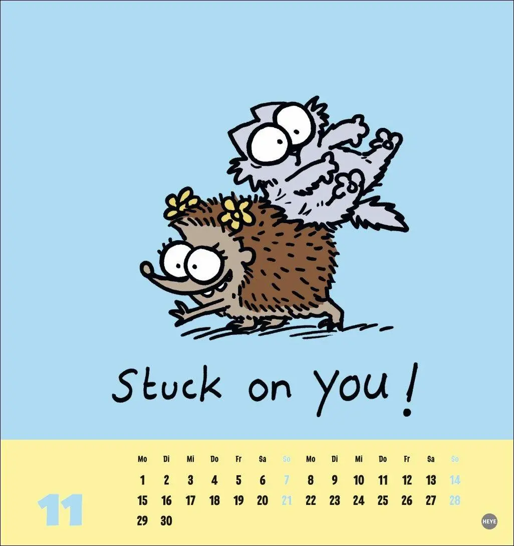 Bild: 9783756416677 | Simons Katze Postkartenkalender 2027 | Simon Tofield | Kalender | 2027