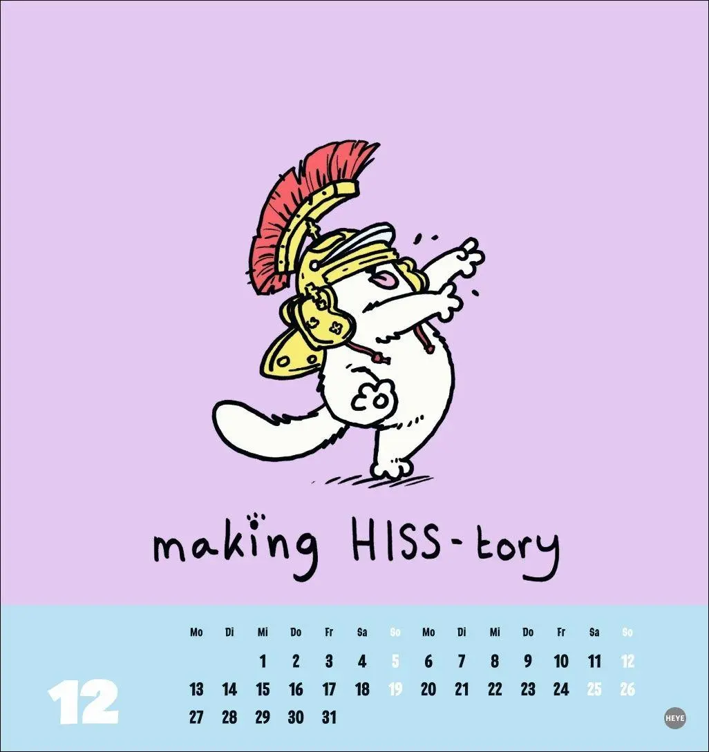 Bild: 9783756416677 | Simons Katze Postkartenkalender 2027 | Simon Tofield | Kalender | 2027